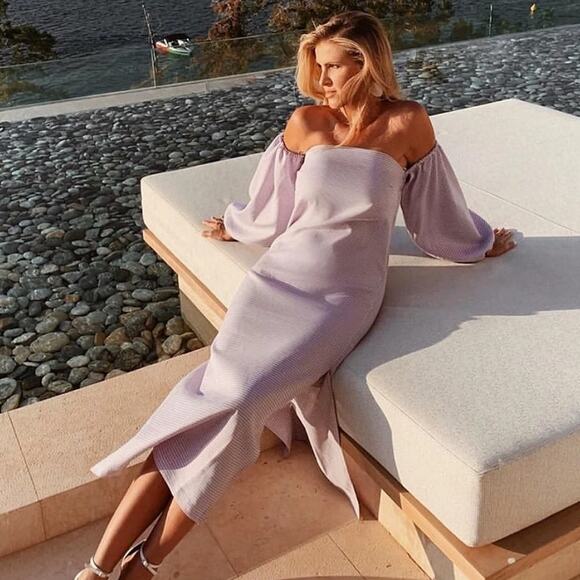 Saint Mojavi Jaipur Gingham Midi Dress - Picture 2 of 8